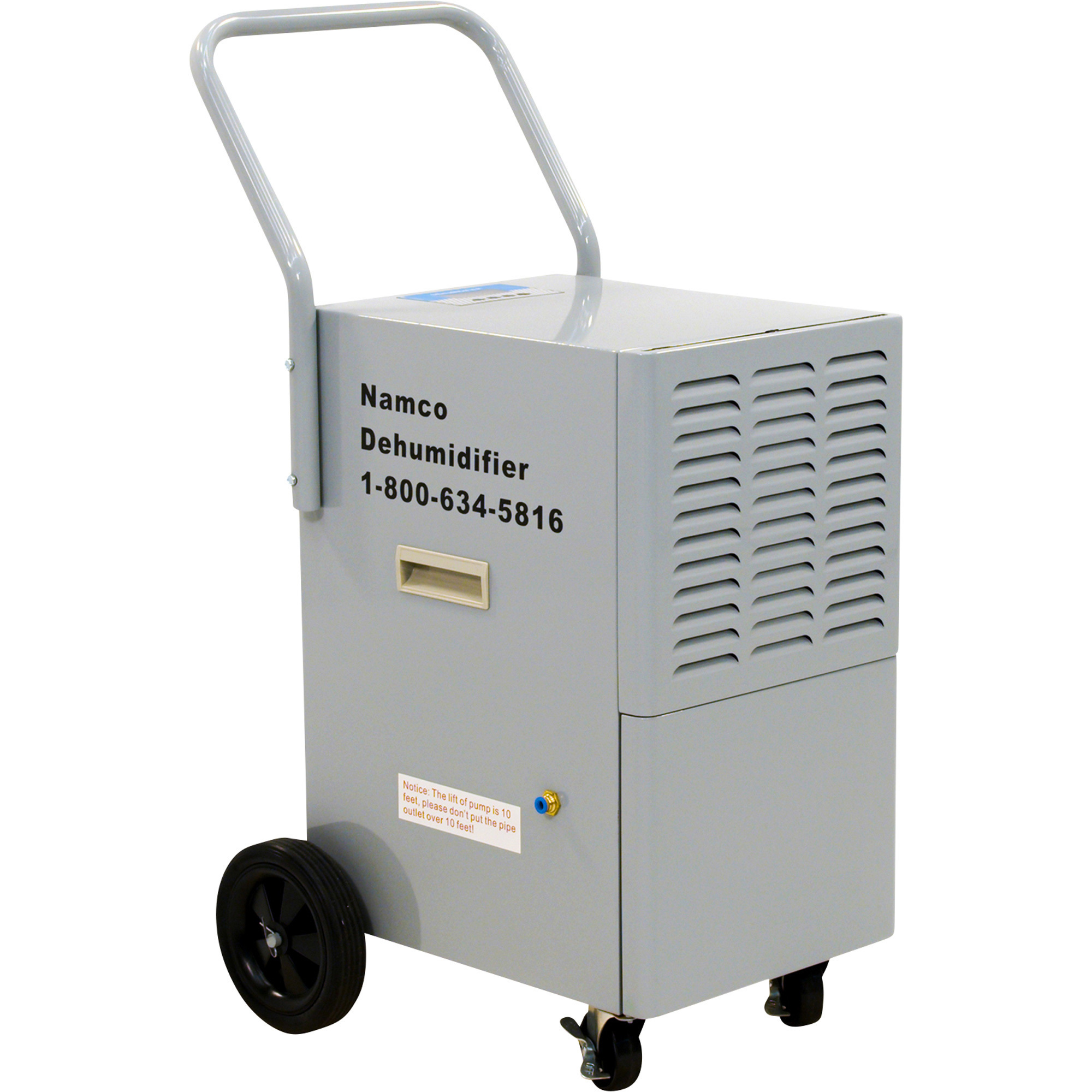 Namco Industrial-Grade Dehumidifier, 110 Pints, 900 Watts, Model# P646